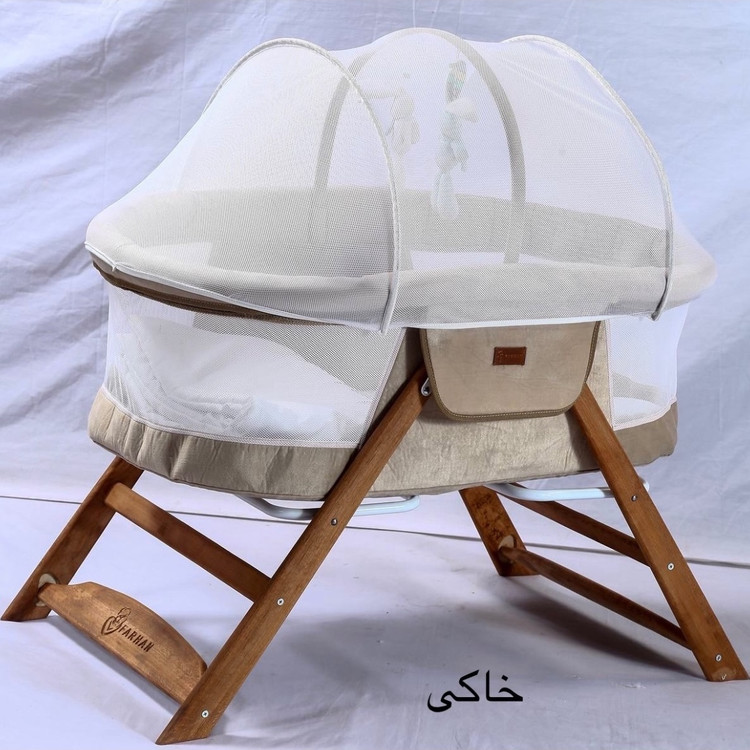 تخت و گهواره تاشو و مسافرتی فرحان ( پس کرایه)