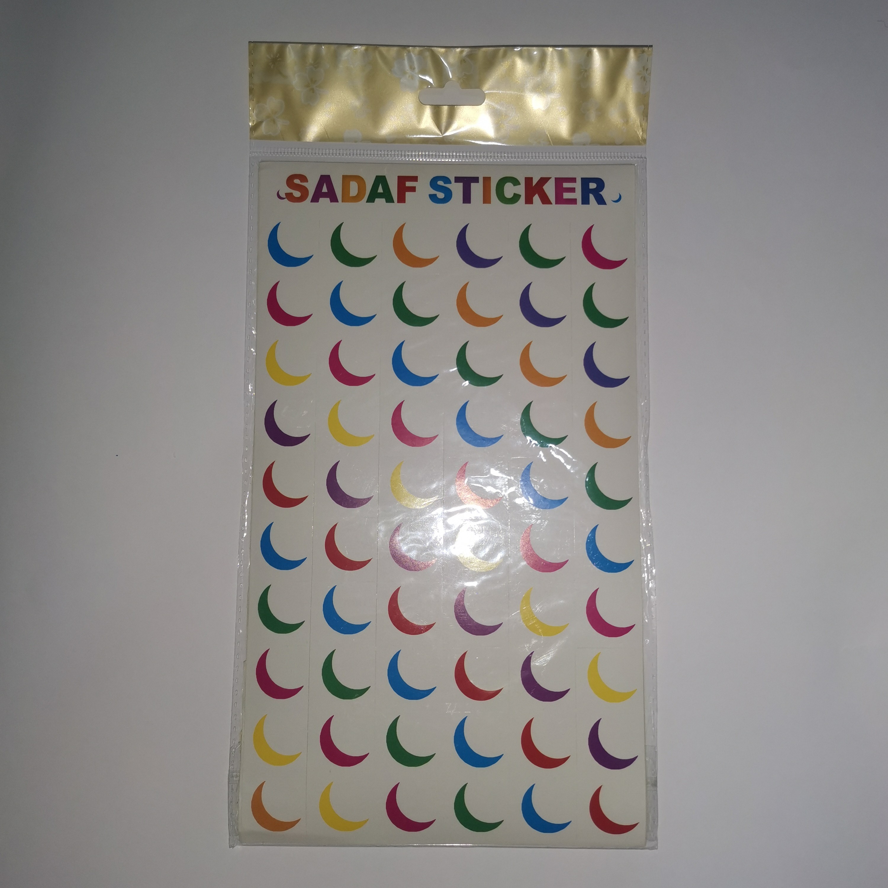 برچسب کاغذی ماه