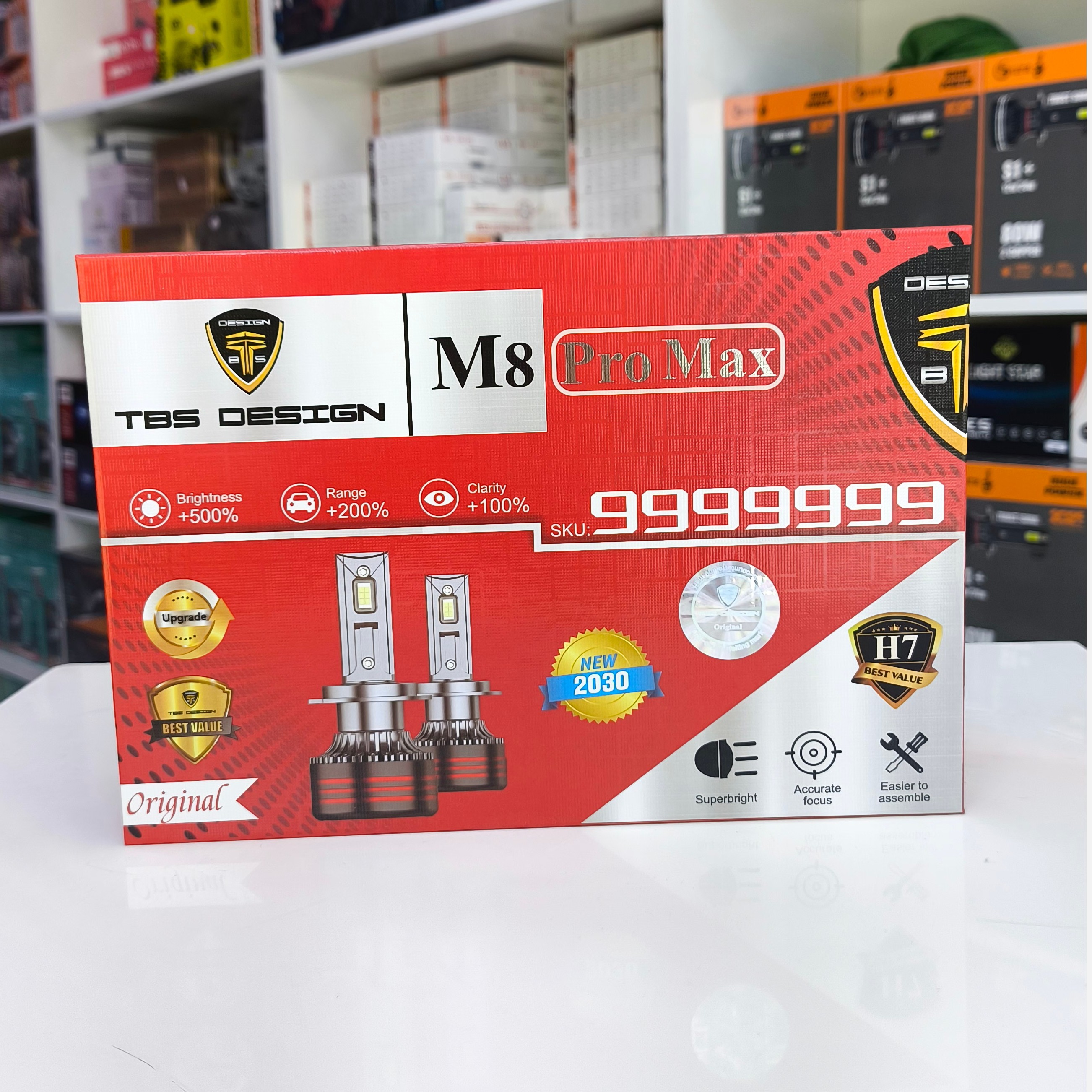 هدلایت M8 Pro Max توبیز (ام8پرومکس) اورجینال بسته دوعددی با گارانتی