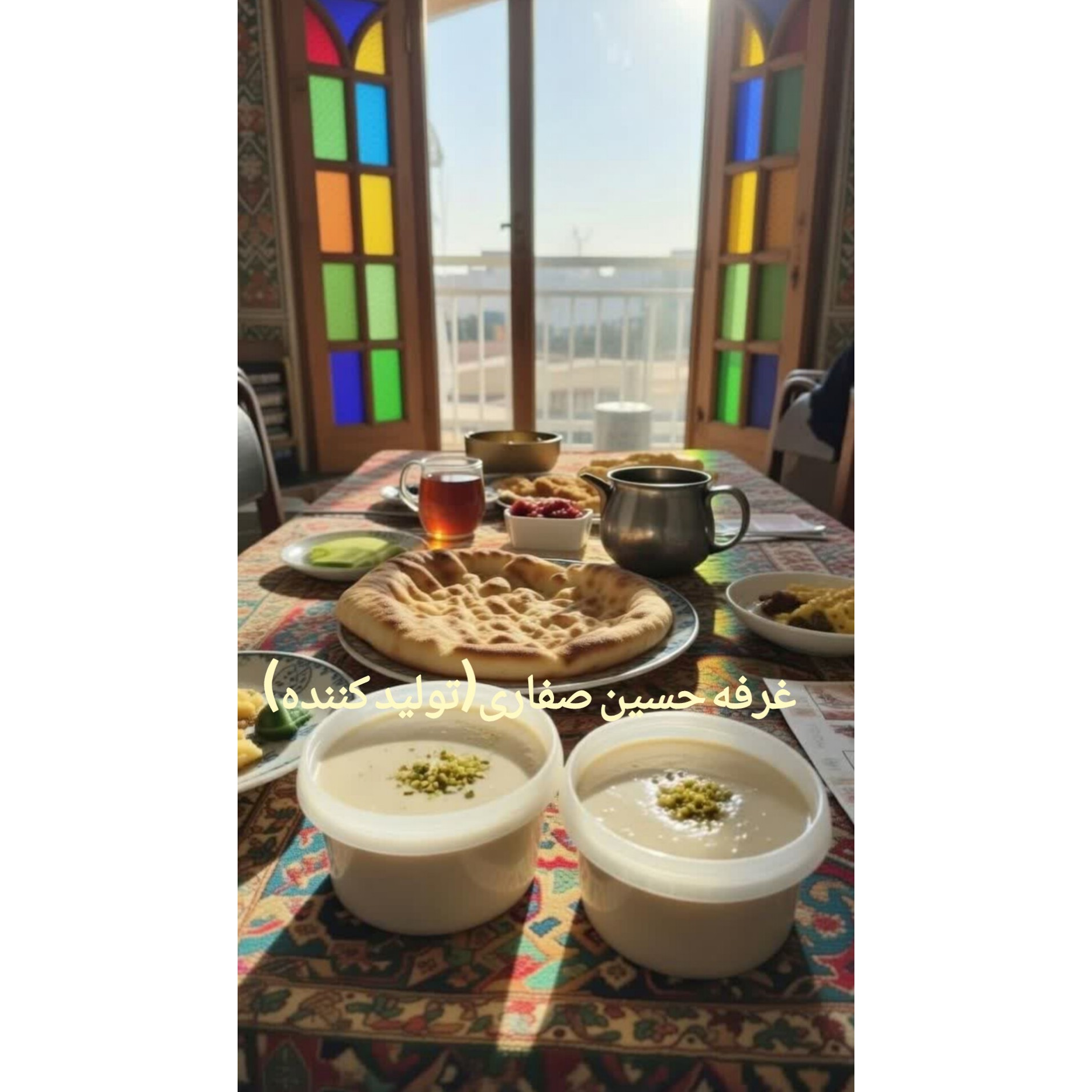 حلوا ارده تازه تولید (عطر سنتی) نیم کیلویی