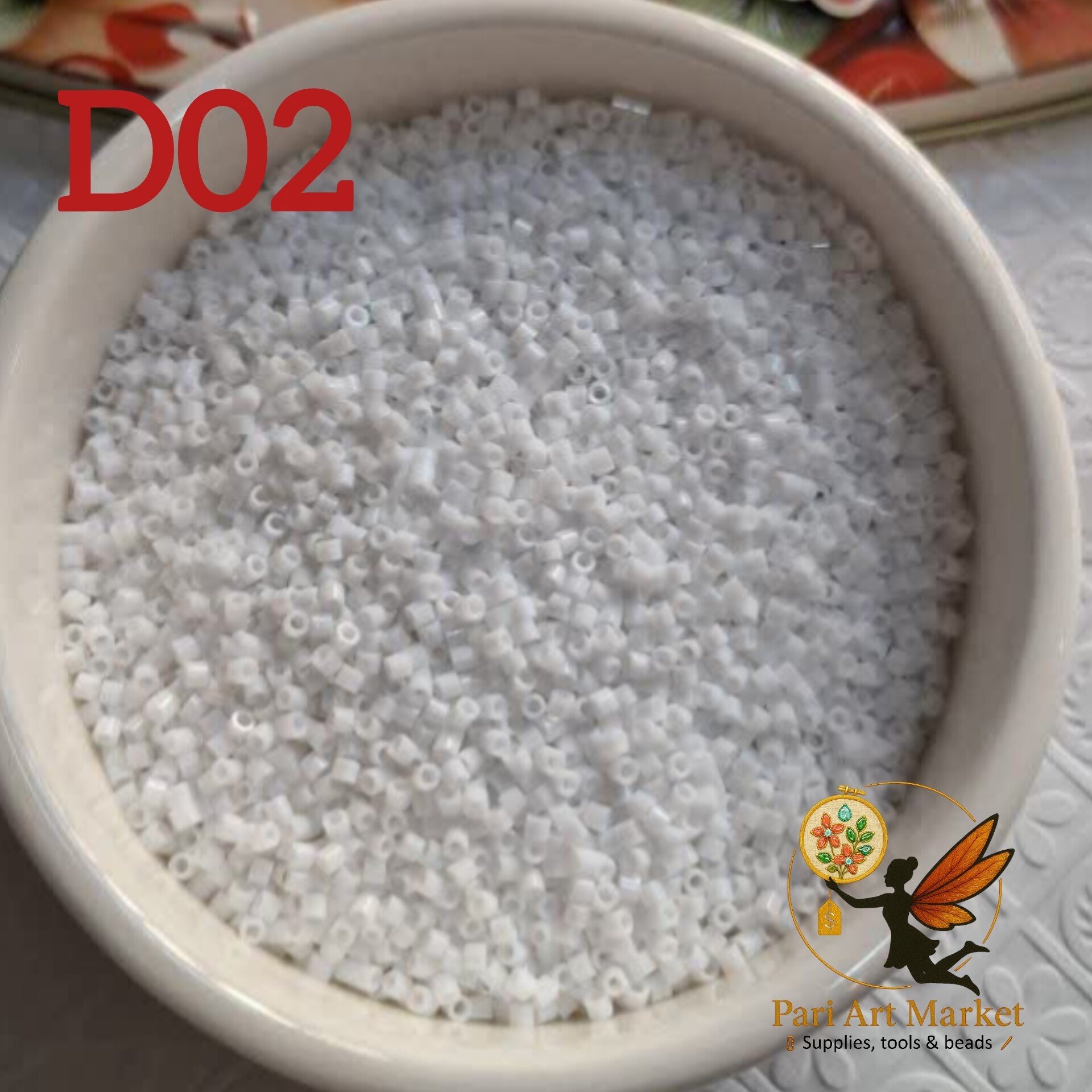 منجوق دلیکا (طرح میوکی) 28 رنگ - قیمت برای 5 گرم است