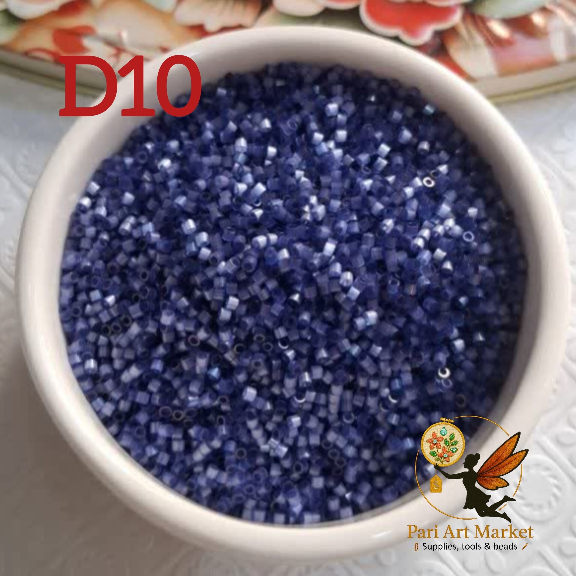 منجوق دلیکا (طرح میوکی) 28 رنگ - قیمت برای 5 گرم است