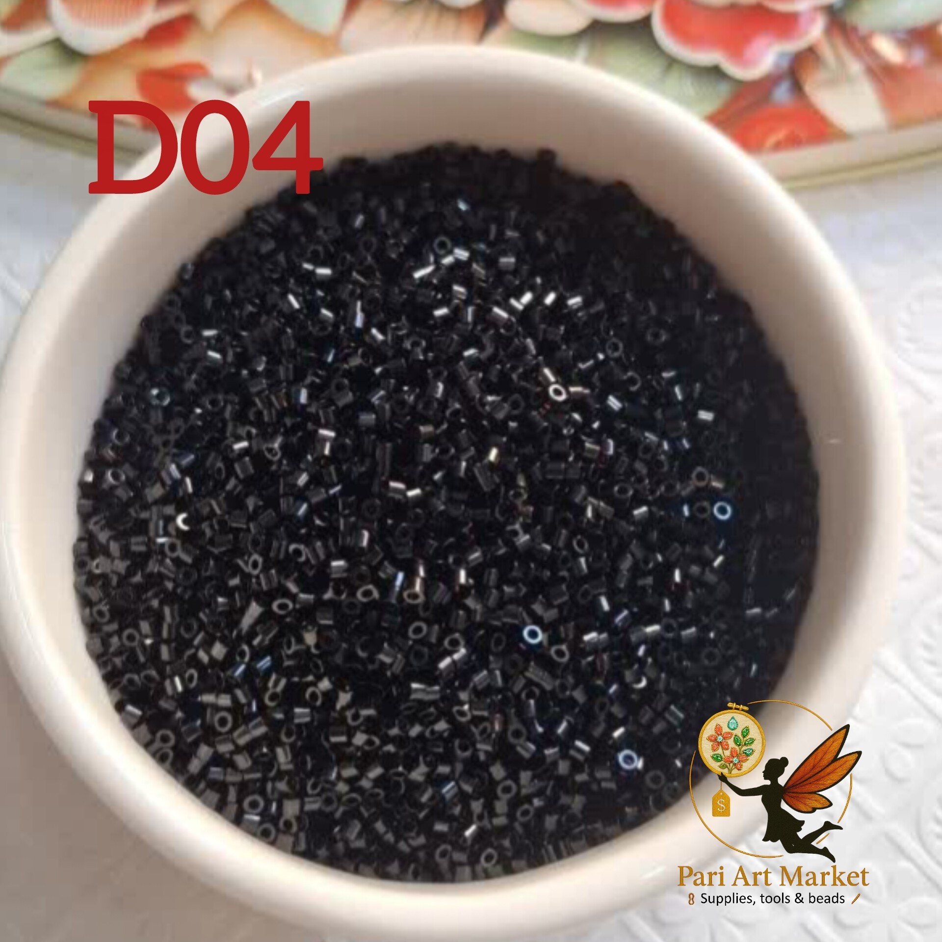 منجوق دلیکا (طرح میوکی) 28 رنگ - قیمت برای 5 گرم است