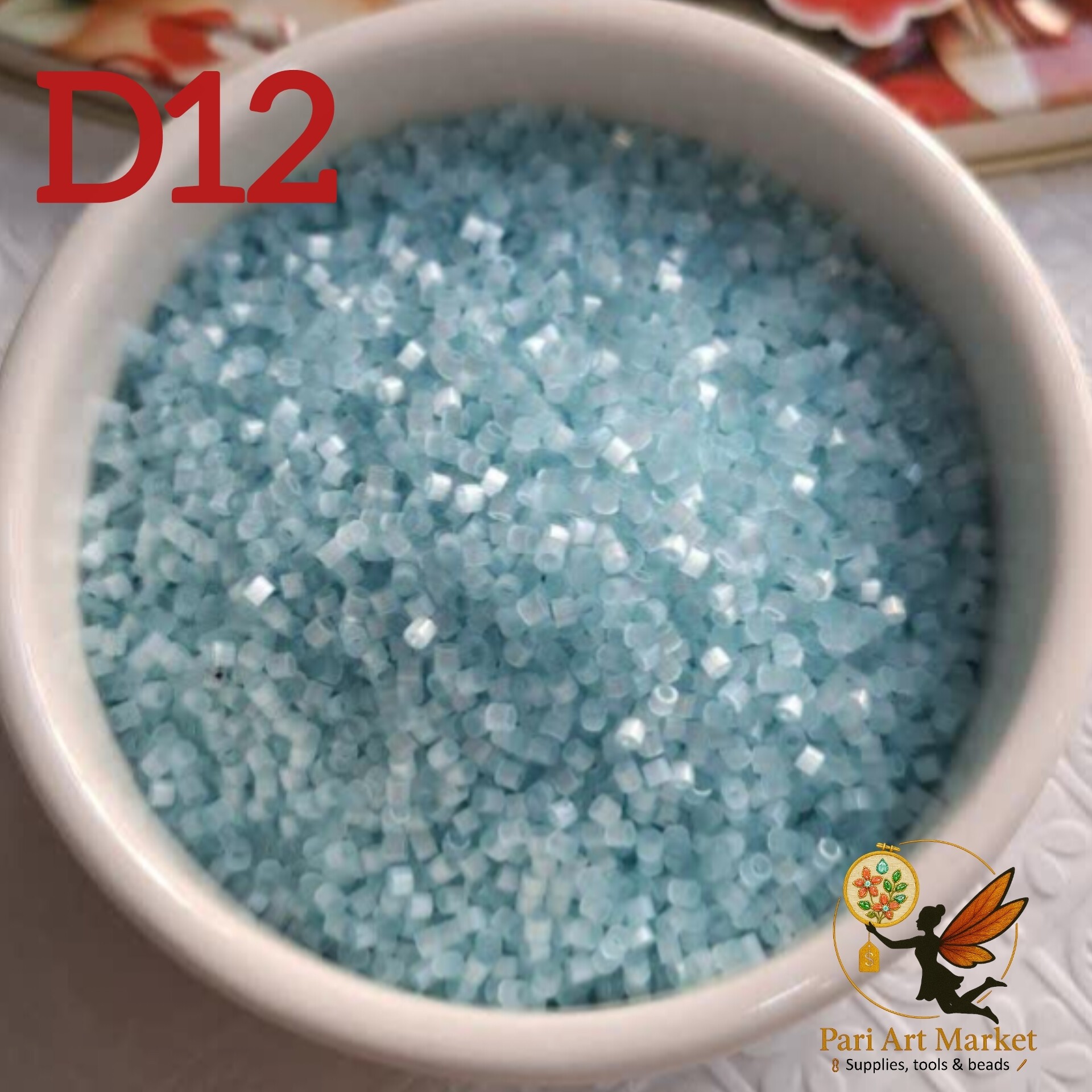 منجوق دلیکا (طرح میوکی) 28 رنگ - قیمت برای 5 گرم است