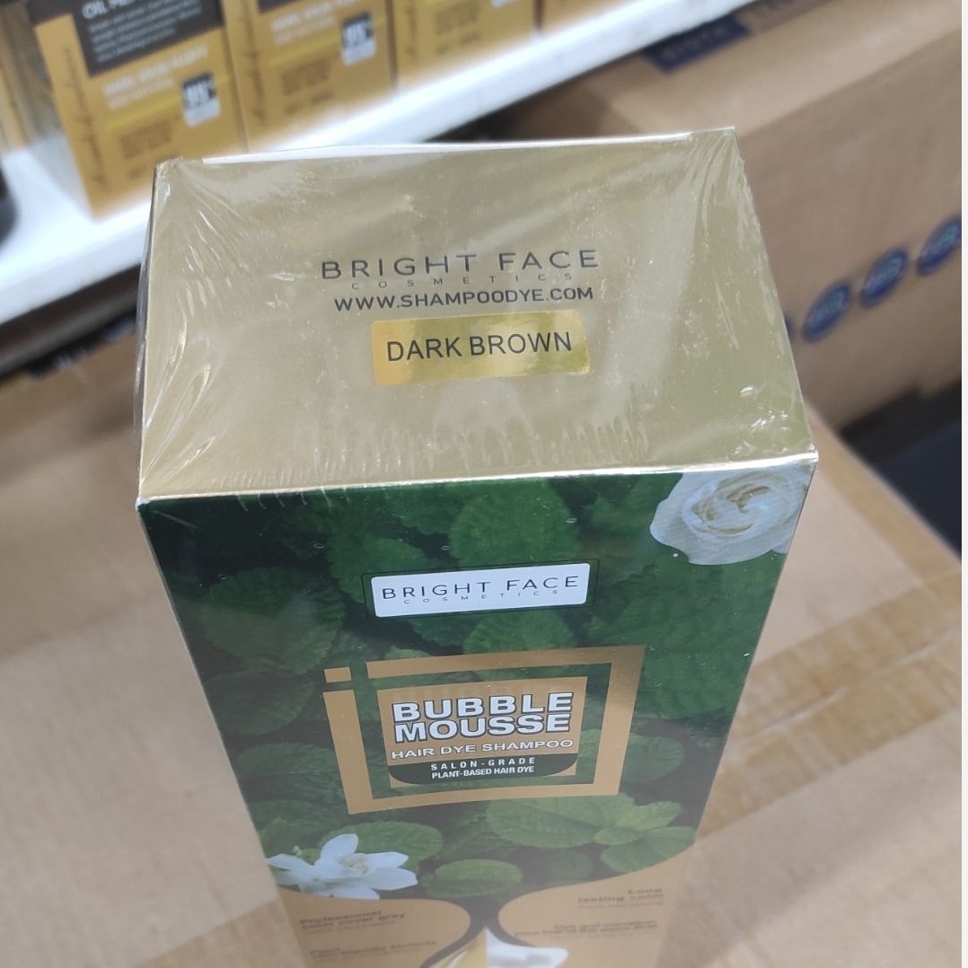 شامپو رنگ مو قهوه ای ژلاتین بابل موس تستردار اصلی 500ml(تضمینی)