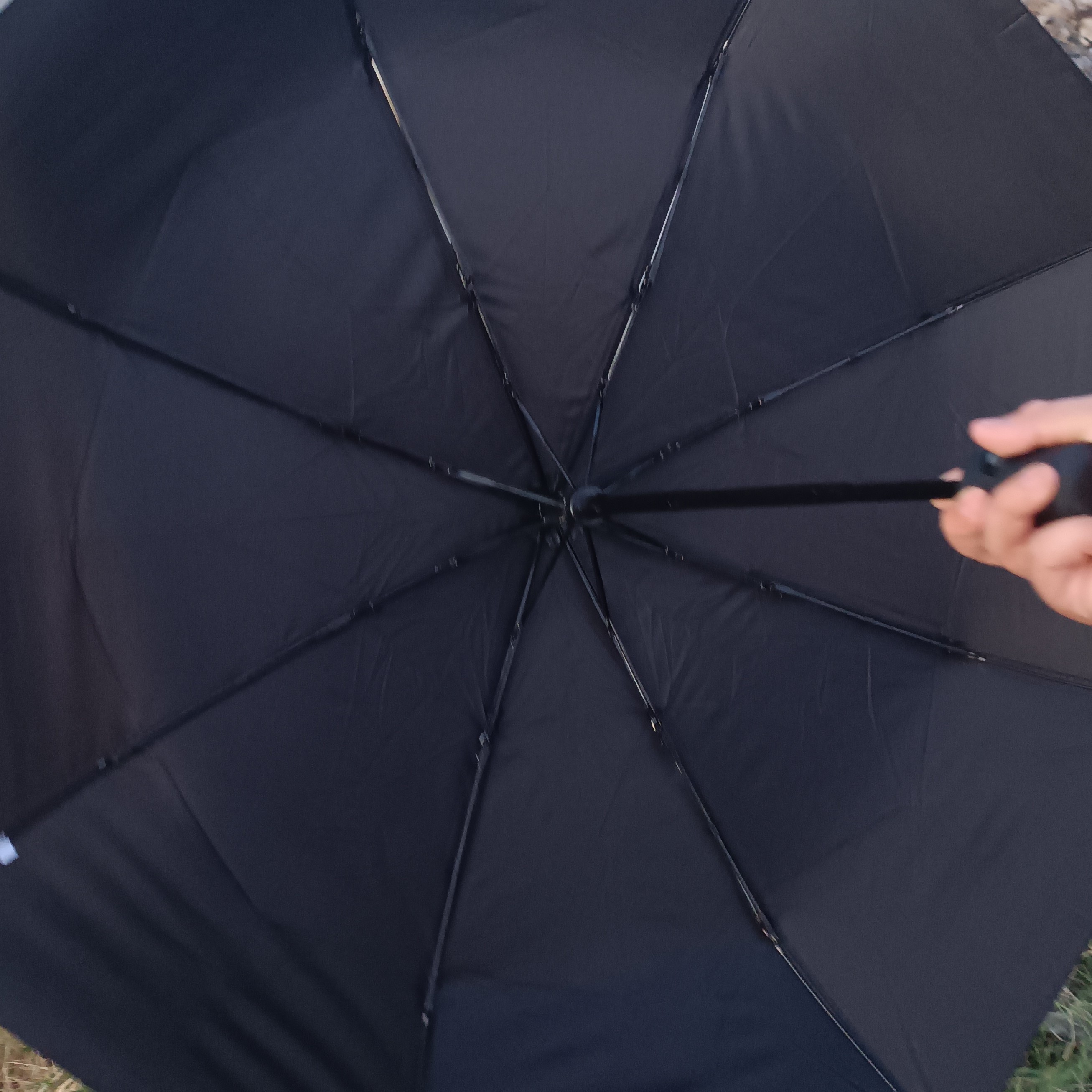 چتر تاشو وارداتی 21اینچ مشکی