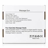 فروش ویژه ماساژور تفنگی شارژی مدل MASSAGE GUN 620 قیمت عالی ،ارسال فوری،تک به قیمت عمده