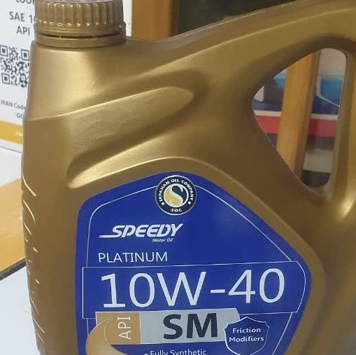 روغن موتور اسپیدی مدل 10W40 SM چهارلیتری