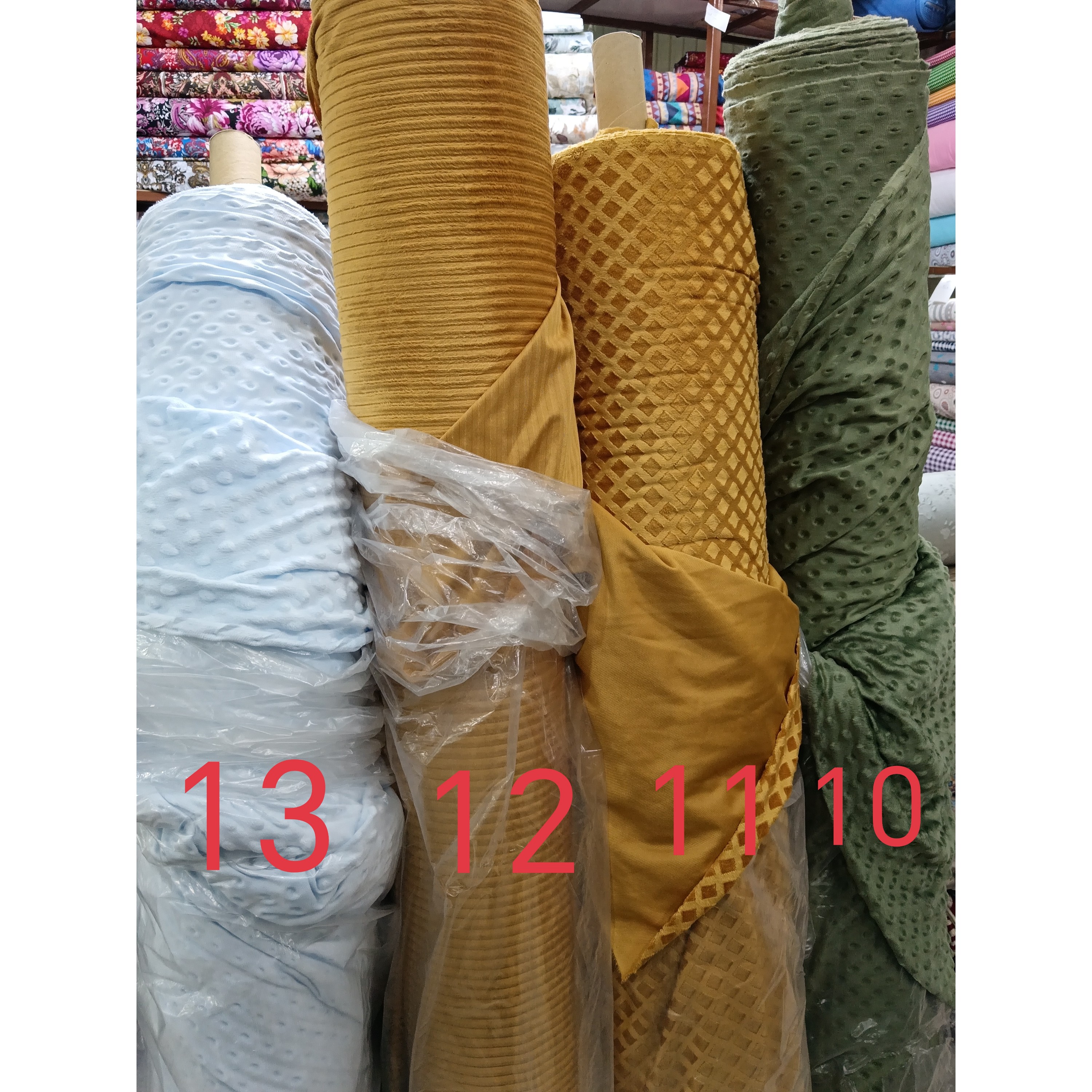 پارچه مخمل حبابی درجه یک (عرض 1.80 متر) - فوق العاده نرم، مناسب برای پتو، روی مبل و دستمال