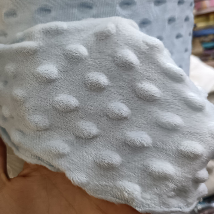 پارچه مخمل حبابی درجه یک (عرض 1.80 متر) - فوق العاده نرم، مناسب برای پتو، روی مبل و دستمال