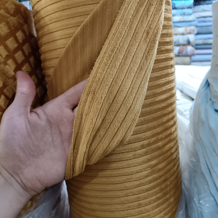 پارچه مخمل حبابی درجه یک (عرض 1.80 متر) - فوق العاده نرم، مناسب برای پتو، روی مبل و دستمال
