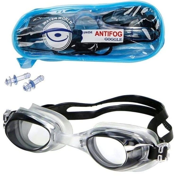 عینک شنا با گوشگیر وارداتی ANTIFOG