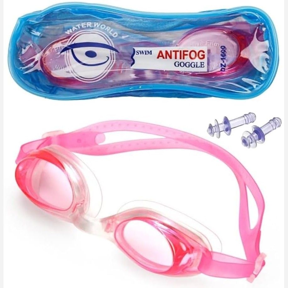 عینک شنا با گوشگیر وارداتی ANTIFOG