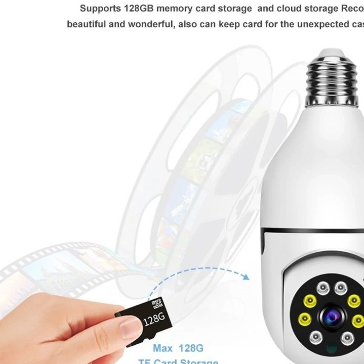 دوربین مداربسته (لامپی) 3 مگاپیکسل Z-IOT CAM دید 360 درجه