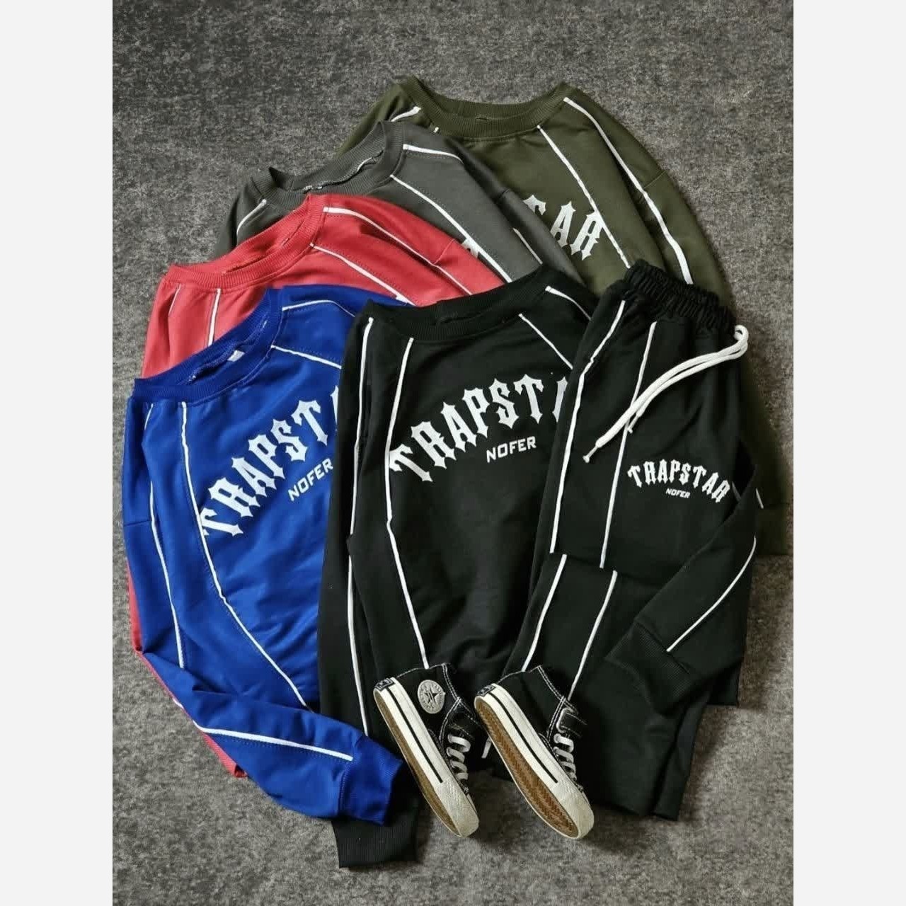 بلوزشلوار اسپرت بچگانه طرح trapstar