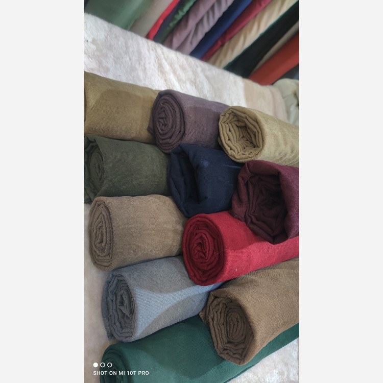 پارچه مخمل کبریتی ریز رنگبندی
