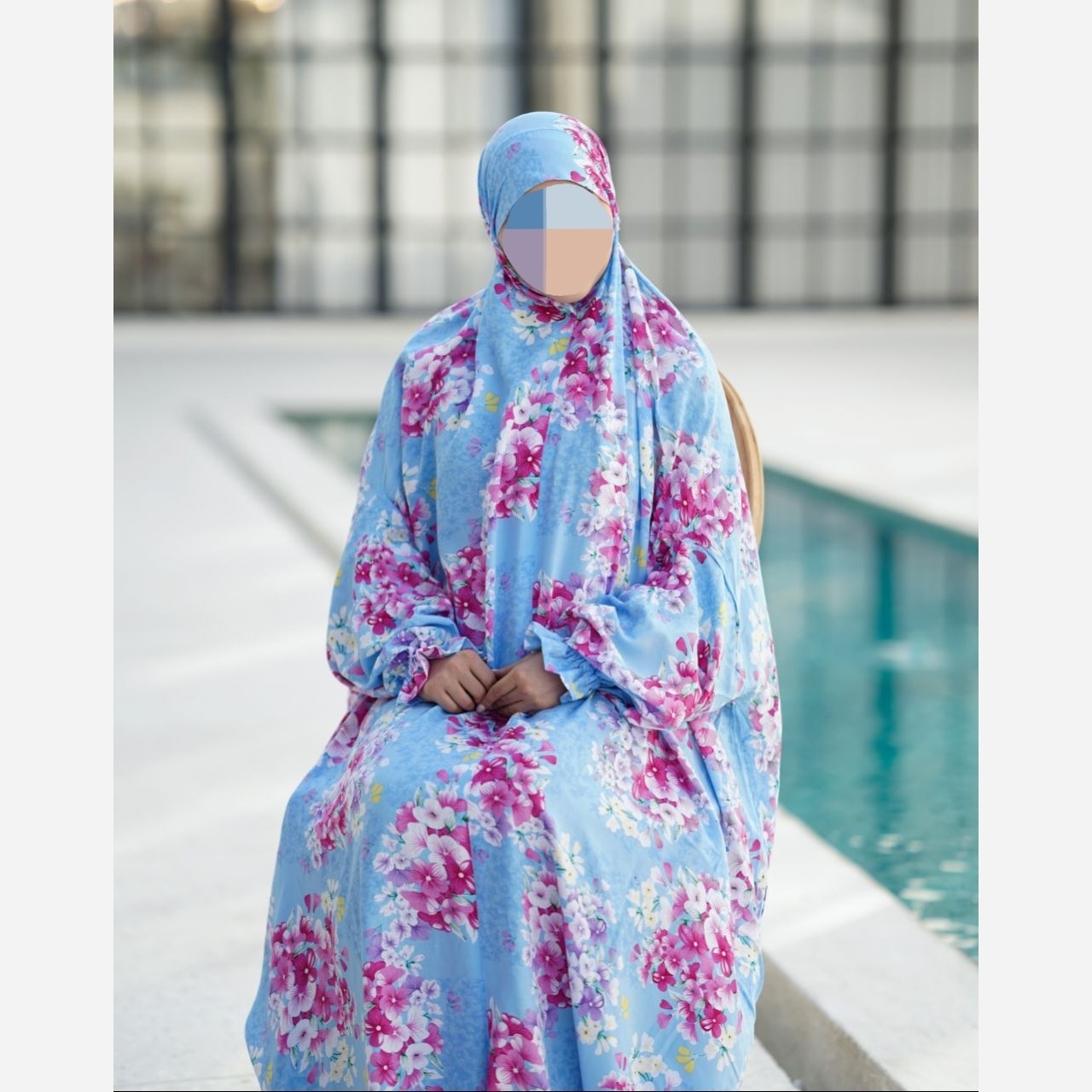 چادر نماز آستین دار ، جنس نخ نانو