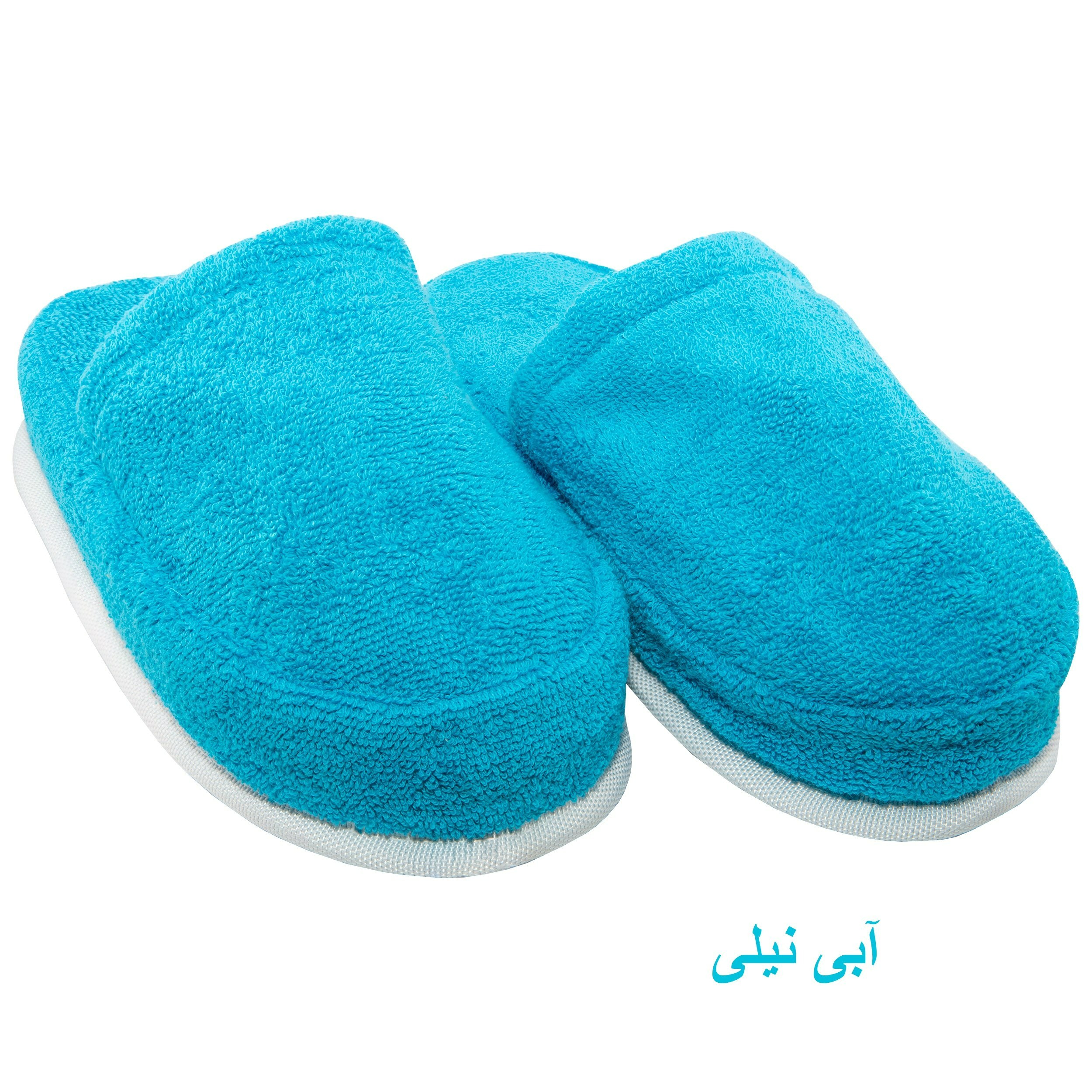 دمپایی حوله ای لژدار در رنگ بندی زیبا مناسب برای سایز پا 39 تا 43