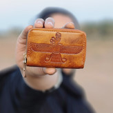 جاکارتی چرم طبیعی گاوی جاکارت دورزیپ چرم گاو دسترنگ