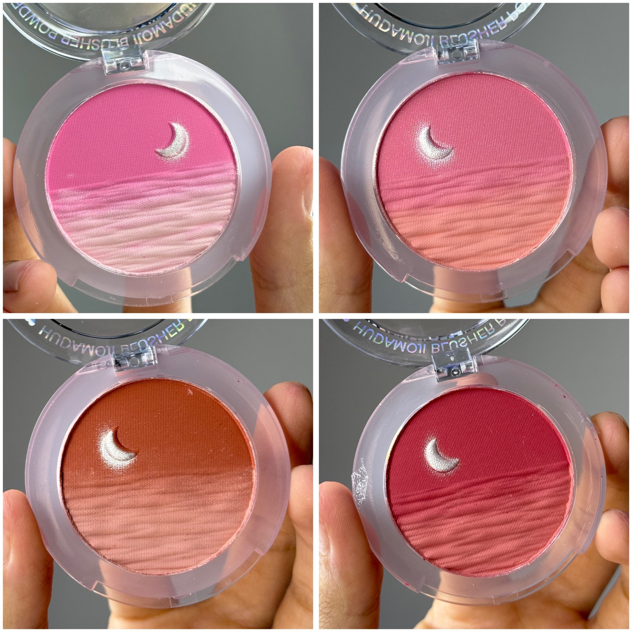پالت رژگونه هدی موجی طرح ماه moon