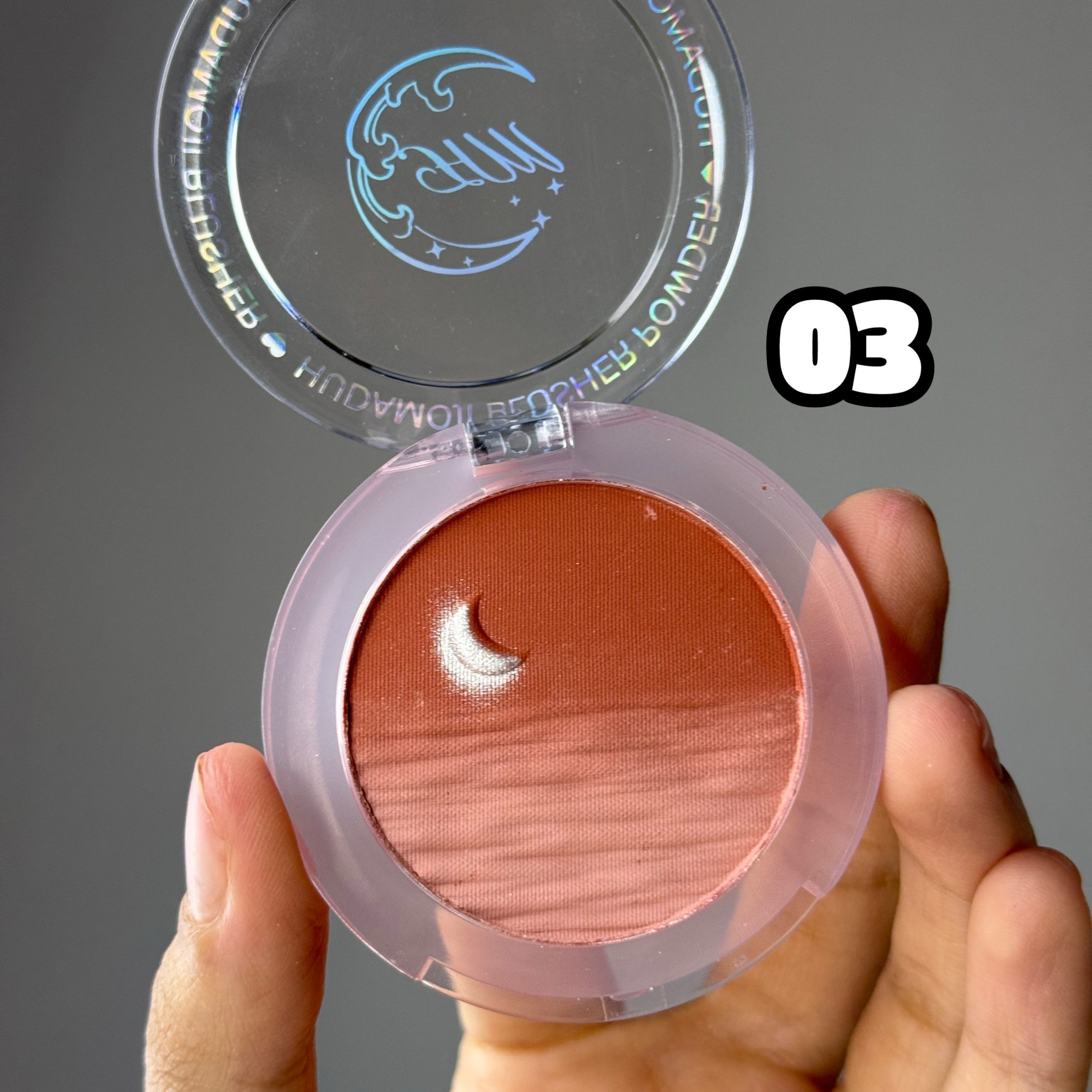 پالت رژگونه هدی موجی طرح ماه moon
