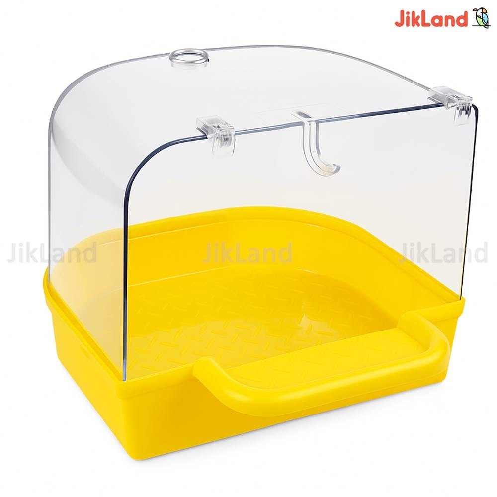 وان حمام بیرون قفس پرندگان جاوا - وان عروس، کوتوله، فنچ، قناری، مرغ عشق و...