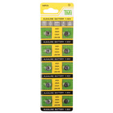 باتری ساعتی آلکالاین TMI مدل AG3/392A/CX41/LR41W مناسب برای اسباب بازی،دماسنج دیجیتال،بعضی از ساعت ها و... (پک 10 عددی)