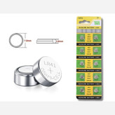 باتری ساعتی آلکالاین TMI مدل AG3/392A/CX41/LR41W مناسب برای اسباب بازی،دماسنج دیجیتال،بعضی از ساعت ها و... (پک 10 عددی)
