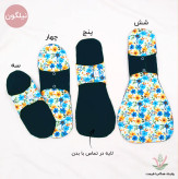 نوار بهداشتی پارچه ای نخی (قاعدگی)، وانیشا پد