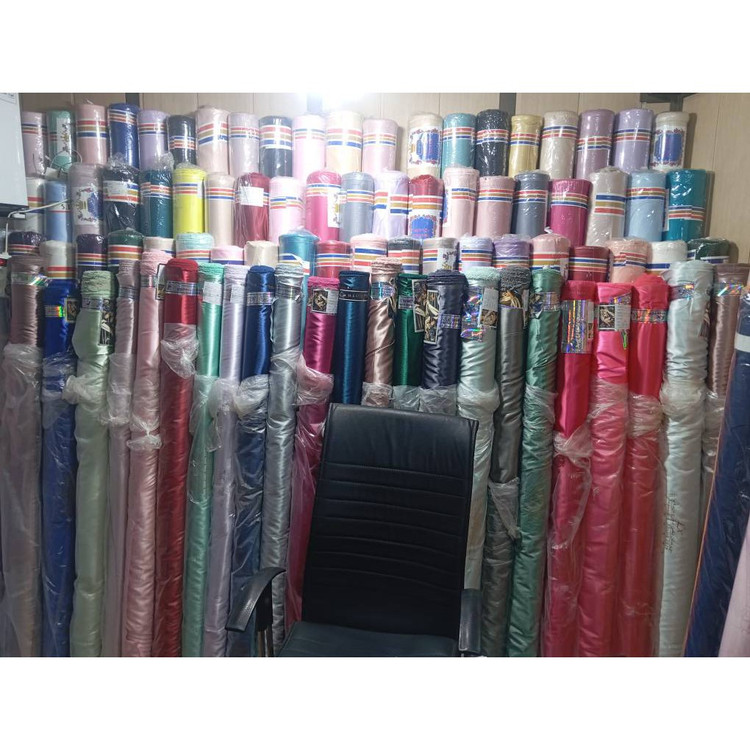 روبالشتی ساتن ابریشم ساده وارداتی مدل پاکتی تک عددی +اسکرانچی هدیه