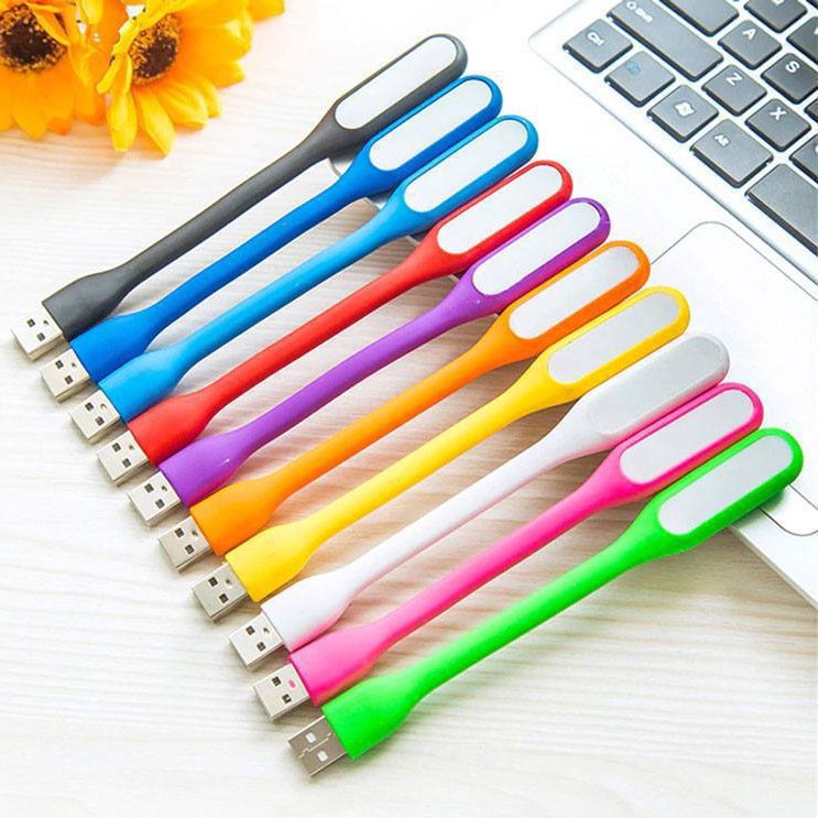 چراغ مطالعه LED یو اس بی (معروف به چراغ مسواکی) مدل Flexible USB Light،جنس بدنه از سیلیکون درجه یک (چراغ خواب)