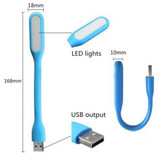 چراغ مطالعه LED یو اس بی (معروف به چراغ مسواکی) مدل Flexible USB Light،جنس بدنه از سیلیکون درجه یک (چراغ خواب)