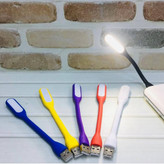 چراغ مطالعه LED یو اس بی (معروف به چراغ مسواکی) مدل Flexible USB Light،جنس بدنه از سیلیکون درجه یک (چراغ خواب)