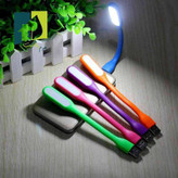 چراغ مطالعه LED یو اس بی (معروف به چراغ مسواکی) مدل Flexible USB Light،جنس بدنه از سیلیکون درجه یک (چراغ خواب)