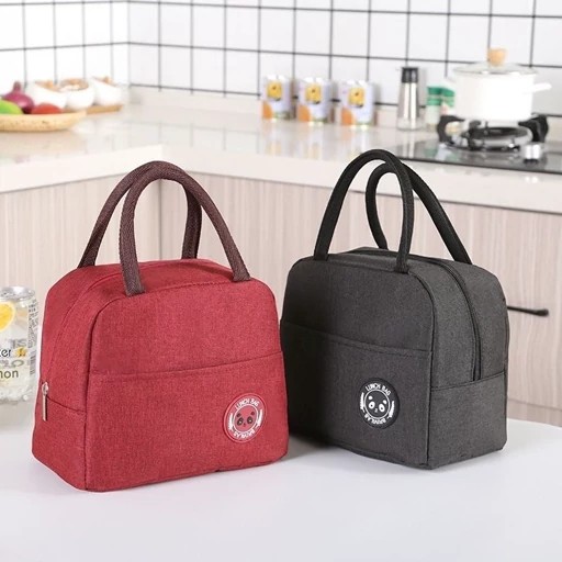 کیف مخصوص ظرف غذا عایق دار ساک ظرف غذا در دو رنگ کیف لانچ باکس کودک
