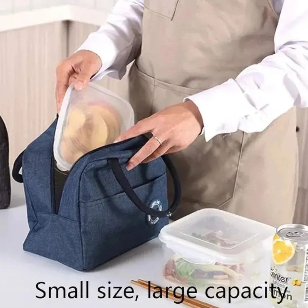 کیف مخصوص ظرف غذا عایق دار ساک ظرف غذا در دو رنگ کیف لانچ باکس کودک