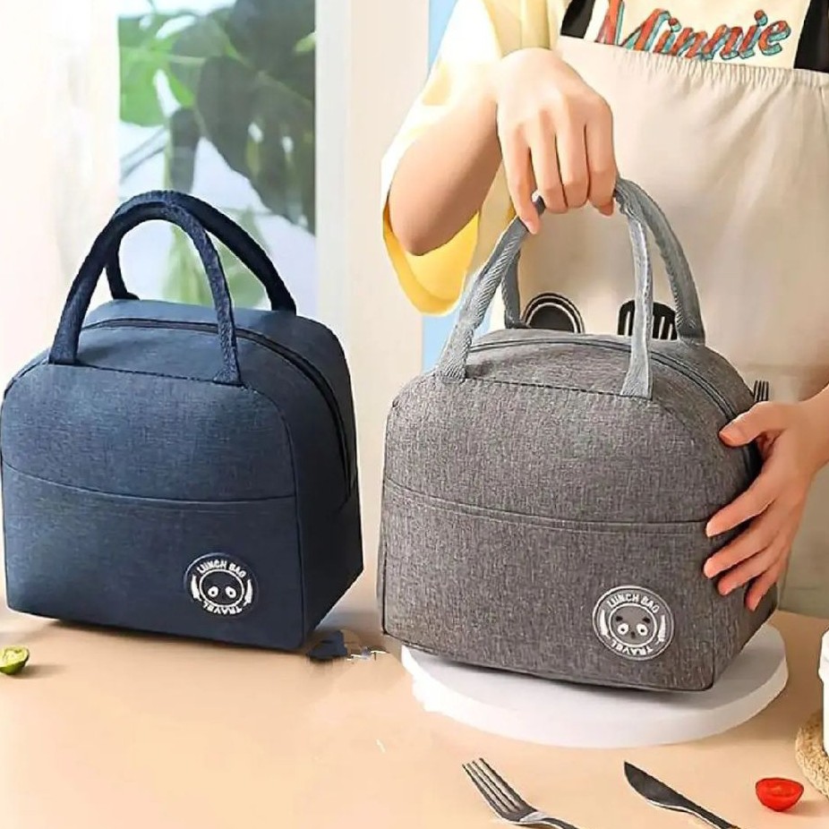 کیف مخصوص ظرف غذا عایق دار ساک ظرف غذا در دو رنگ کیف لانچ باکس کودک