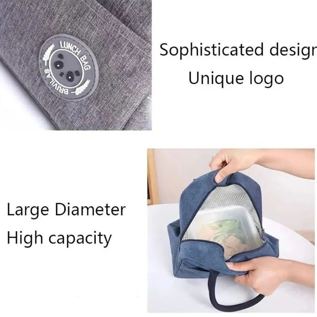 کیف مخصوص ظرف غذا عایق دار ساک ظرف غذا در دو رنگ کیف لانچ باکس کودک