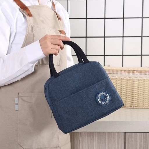 کیف مخصوص ظرف غذا عایق دار ساک ظرف غذا در دو رنگ کیف لانچ باکس کودک