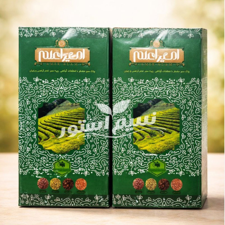 دمنوش امیر اعلم پک 2 عددی اصل 5040(پرداخت در 3 قسط)