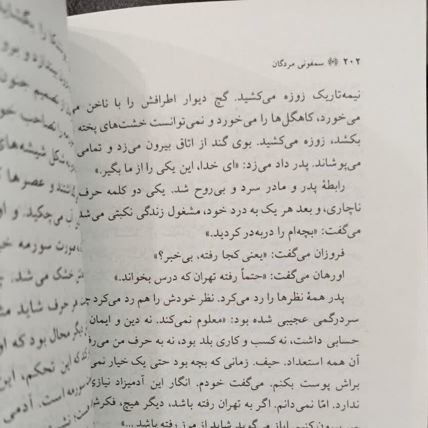 مجموعه دو جلدی کتاب های سمفونی مردگان و سال بلوا اثر عباس معروفی نشر ققنوس