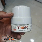 واکس سفید گچی کفش و کاپشن (fok) 60 گرم(مخصوص کفش های اسپرت سفید و لژ کفش های سفید)