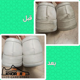واکس سفید گچی کفش و کاپشن (fok) 60 گرم(مخصوص کفش های اسپرت سفید و لژ کفش های سفید)