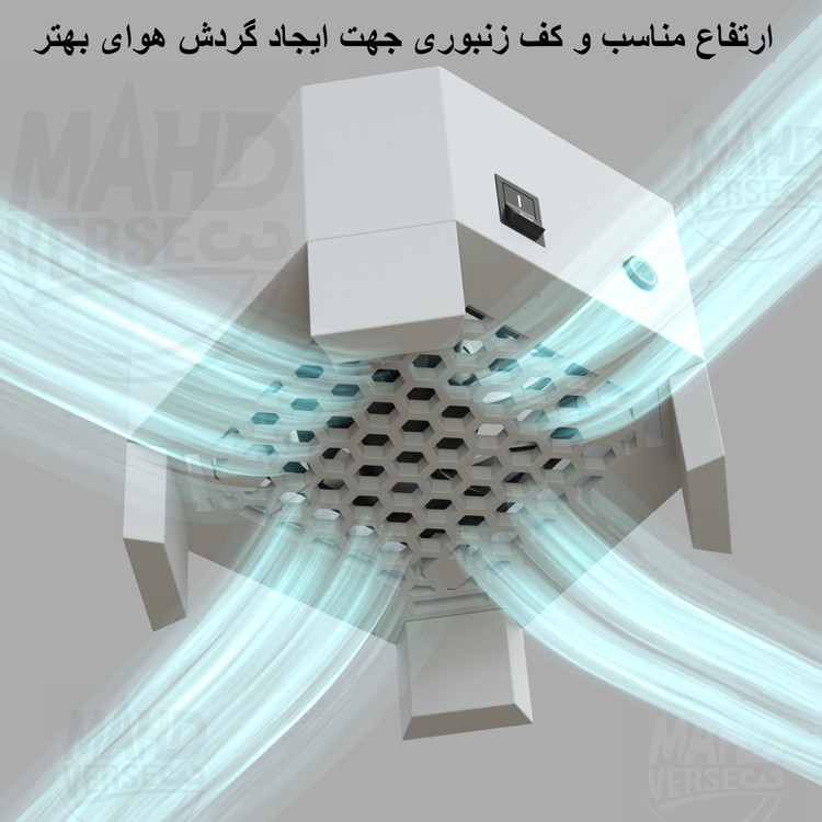 پایه فن خنک کننده مودم مدل x28 - x28 pro به همراه آداپتور