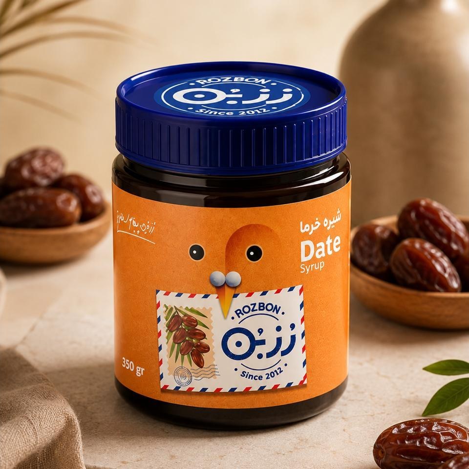 شیره خرما 450 گرمی رُزبُن