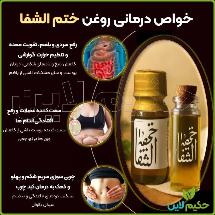 روغن ختم الشفا نبض الشفا راز الشفا اصل