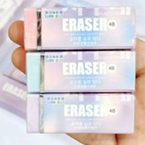 پاک کن پاستلی پاکن Sunny Pastel کیفیت عالی 4B بزرگ در سه رنگ یاسی ، آبی و صورتی