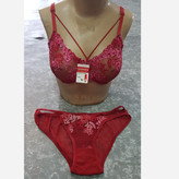 ست شورت و سوتین فنردار توری هارنس دار سایز 75 و 80 و 85 و 90