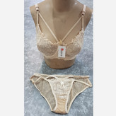 ست شورت و سوتین فنردار توری هارنس دار سایز 75 و 80 و 85 و 90
