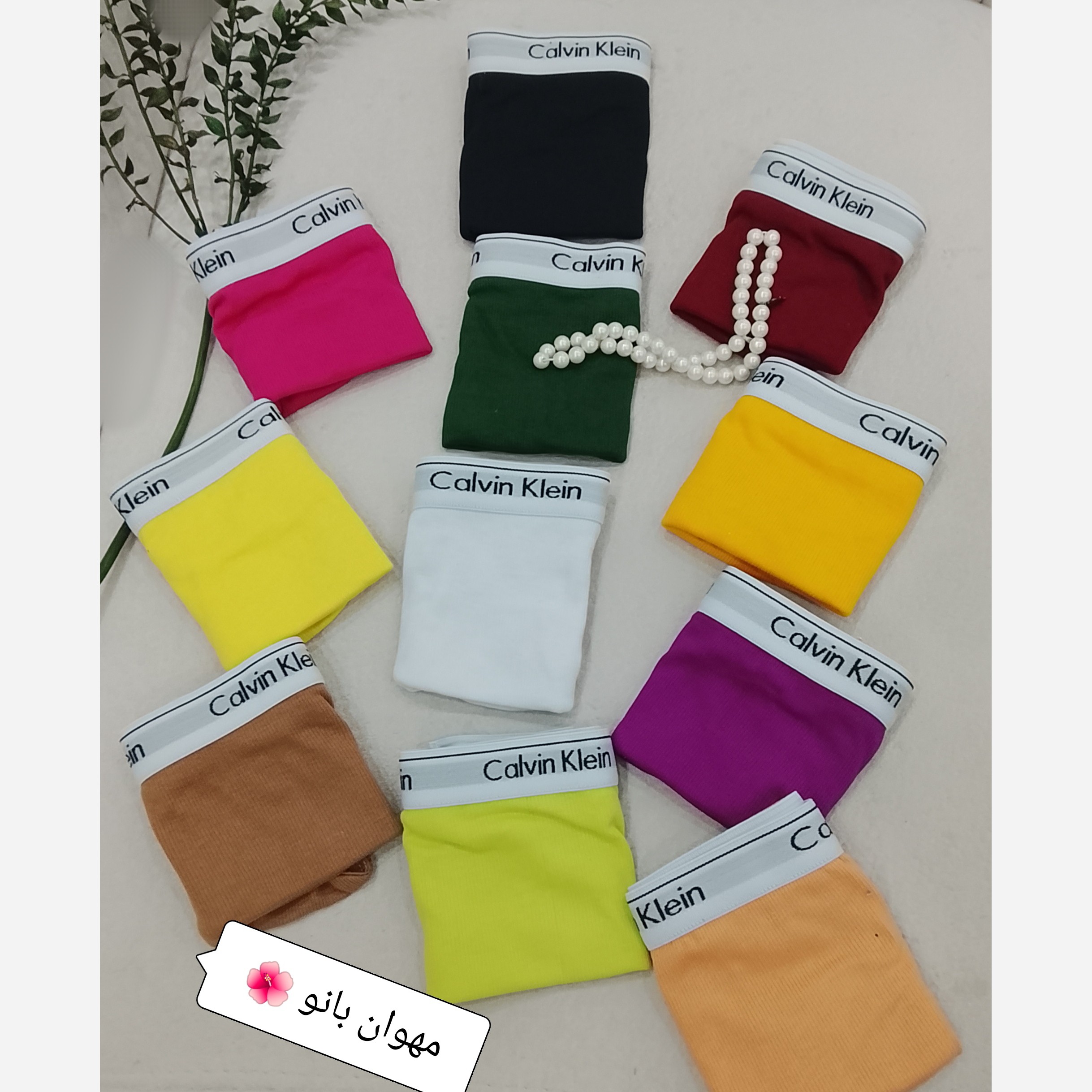 شورت کش اسپرت کلوین کبریتی فاق بلند مدادرنگی ایکس و2ایکس و 3 ایکس غرفه مهوان بانو